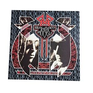 Balaam & The Angel Live Free or Die VTG 1987 Promo Flat Album Poster 12x12 D/S